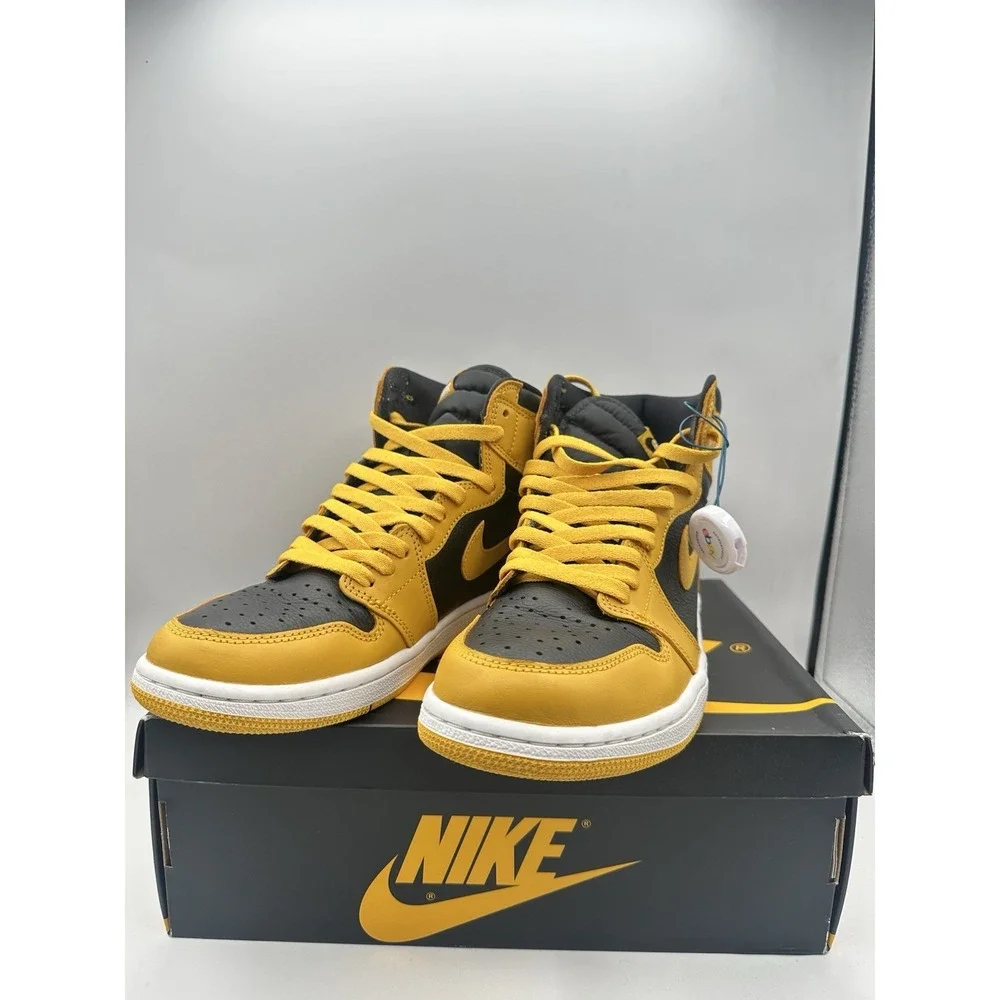 Nike Air Jordan 1 Retro High OG Yellow/Black Men's Size 9